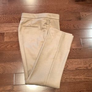 Ann Taylor Sz 12 light brown (wool looking) trouser slacks